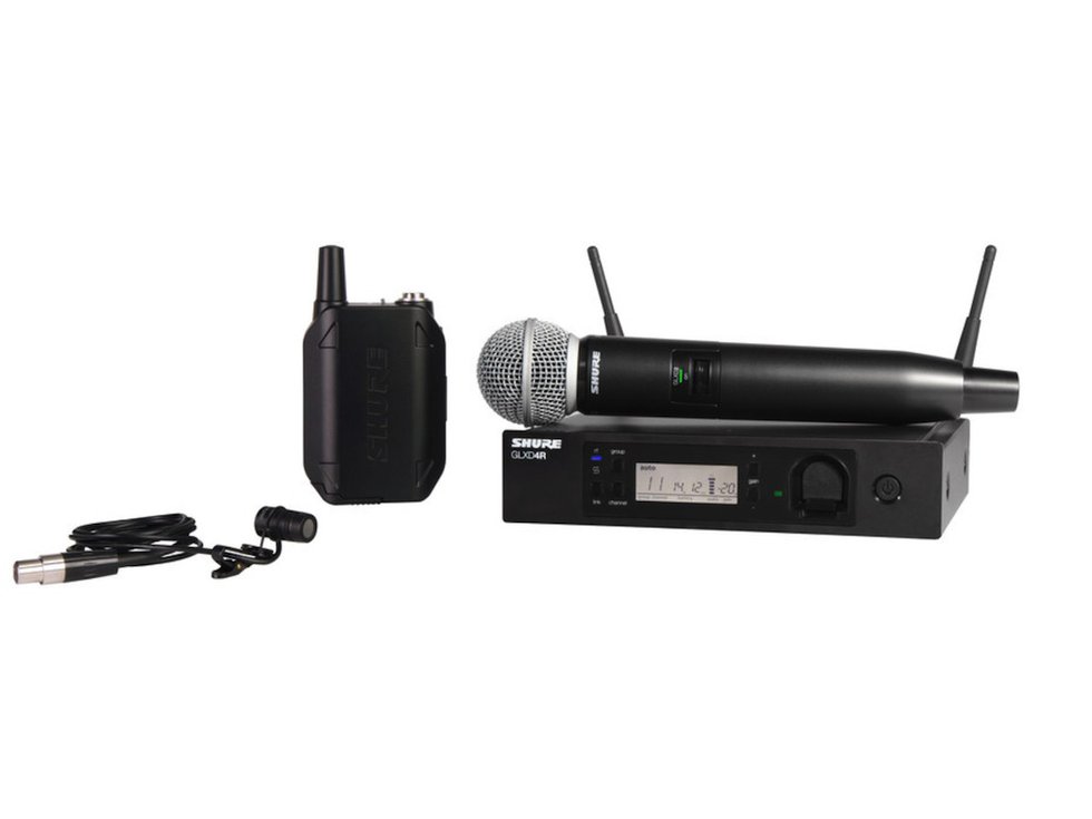 Review Shure GLX D Advanced Wireless Microphone System Church